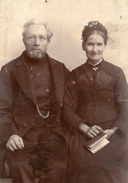 Mine tipoldeforldre Sine og Ivar Jensen Lund